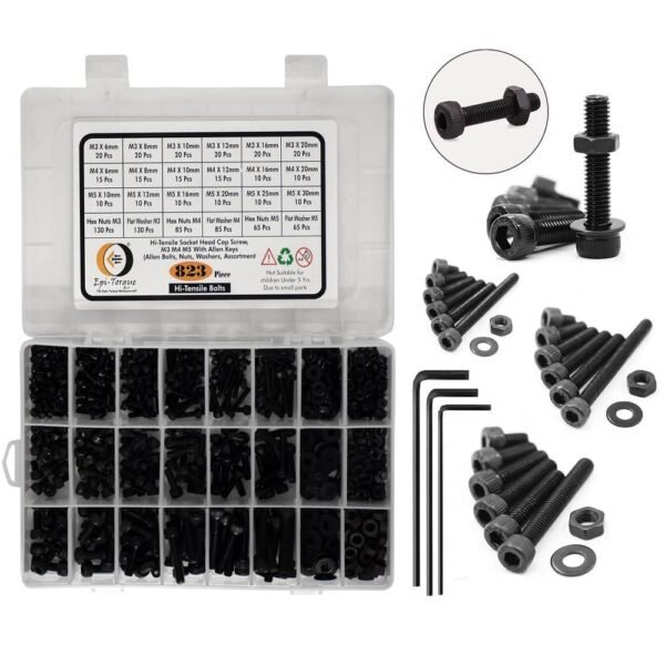 M5 X Grade 10.9 High Tensile Allen Key Socket Button Head Screws – Zinc UK Made